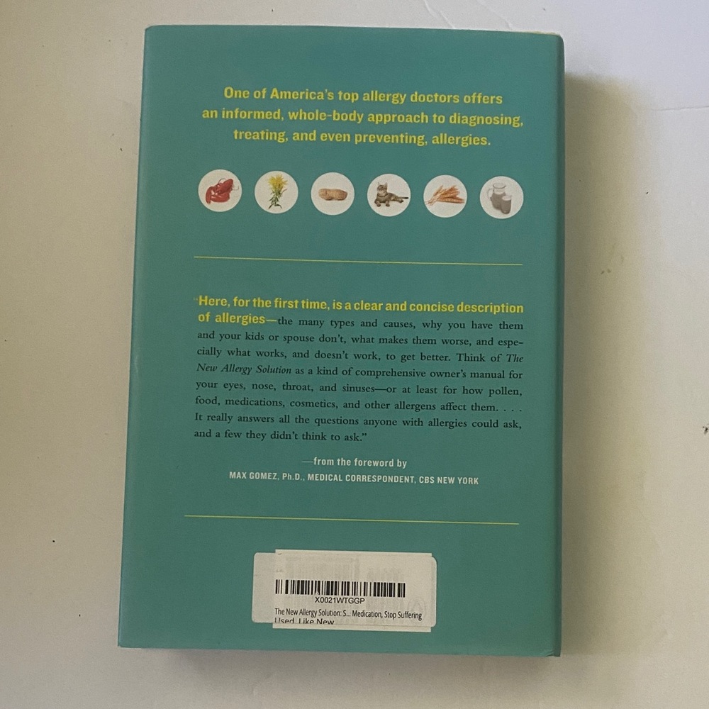 The New Allergy Solution Book - Picture 2 of 3